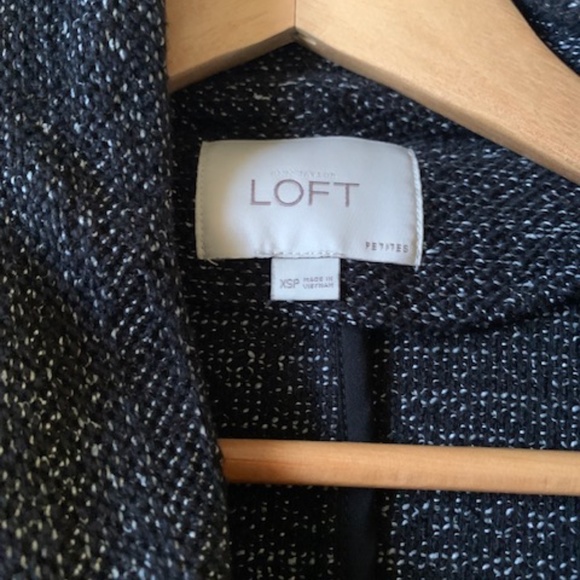 Black & white tweed MOTO jacket - XSmall Petite - Picture 2 of 6